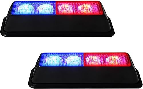 EverBrightt luz intermitente de auto, paquete de 2 unidades