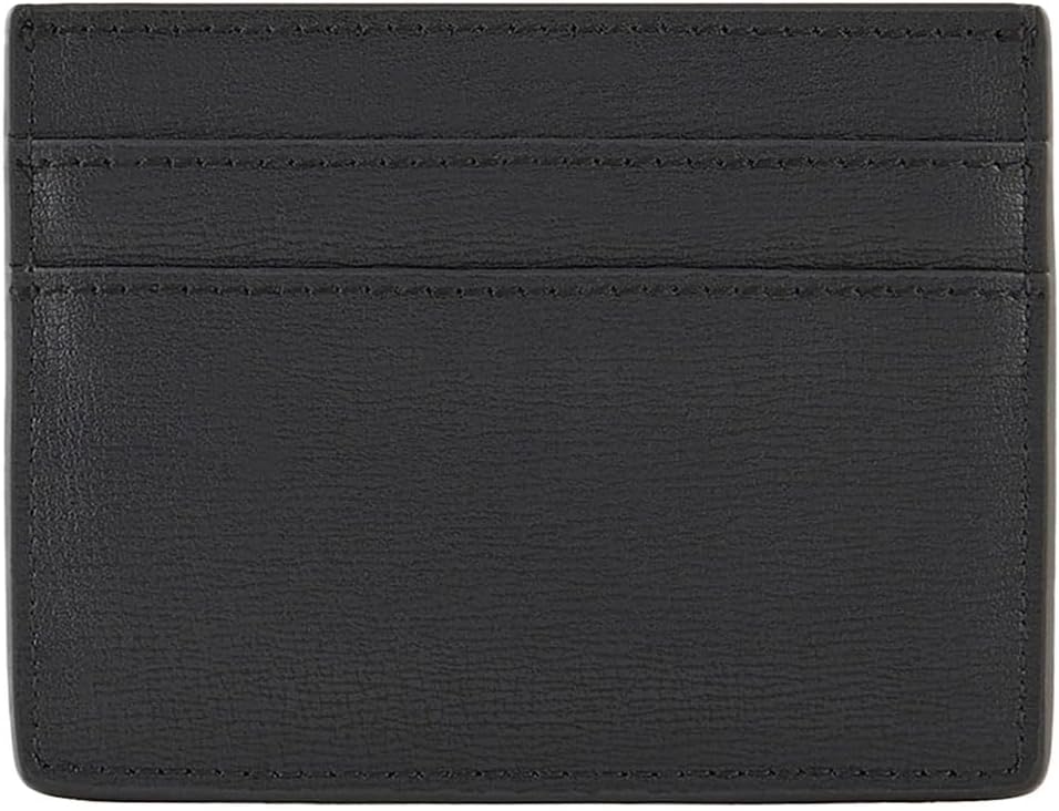 Armani Exchange Women's Susy Leather Credit Card Holder, Black, One Size - Image 2