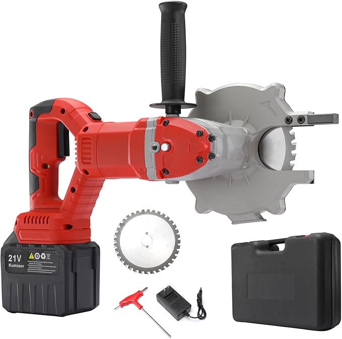 KUM KUM-ERC-001 Reciprocating Saw, 36V MAX Rechargeable Cordless Electric Rebar Cutter