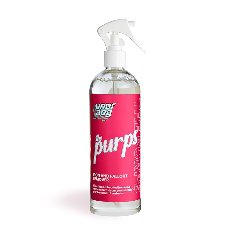 Undrdog The Purps: Iron & Rust Remover - Wheel and Paint Decontamination with Visual Flair (16 oz) 32 Fl Oz (Pack of 1)