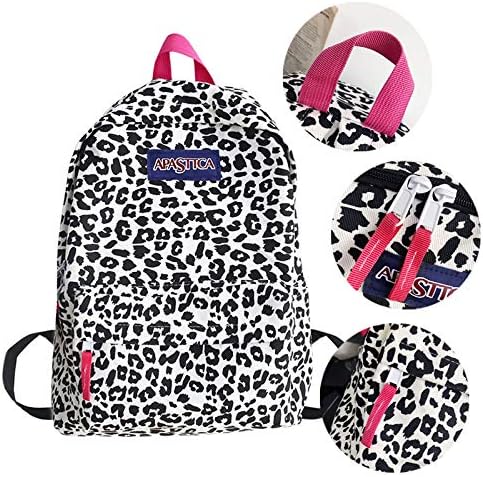 Van Caro Leopard Print Backpack Large College Backpack Casual Bookbag Laptop Backpack Computer Bag Travel Daypack for Women Men,Zebra-Stripe(No Pendant) - Image 7