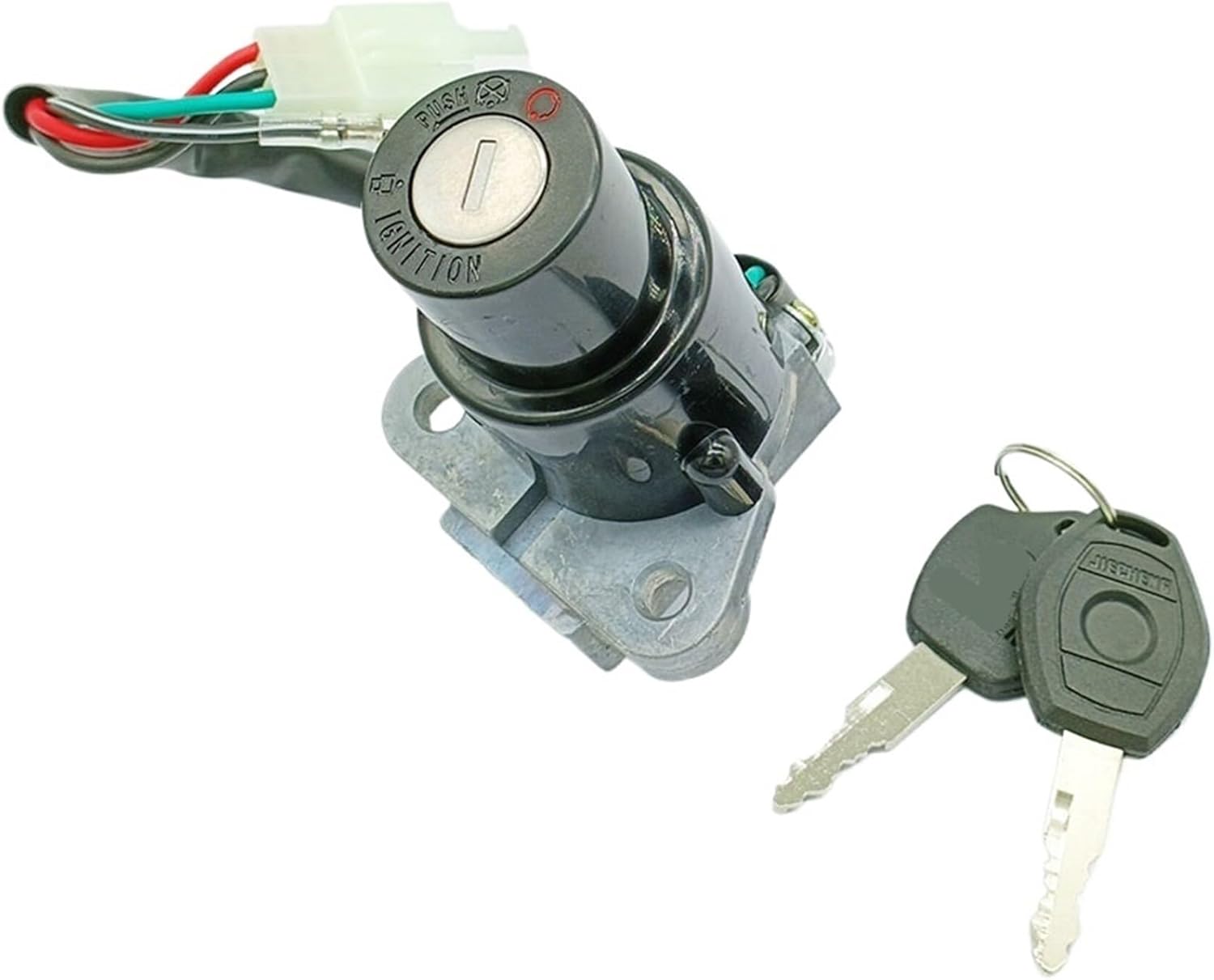 Ignition Switch Lock Key For XT600Z 1VJ 1986-1987 FJ600 USA 1984-1988 FJ1200 1986-90 FZ750 1985-1986 FZ750
