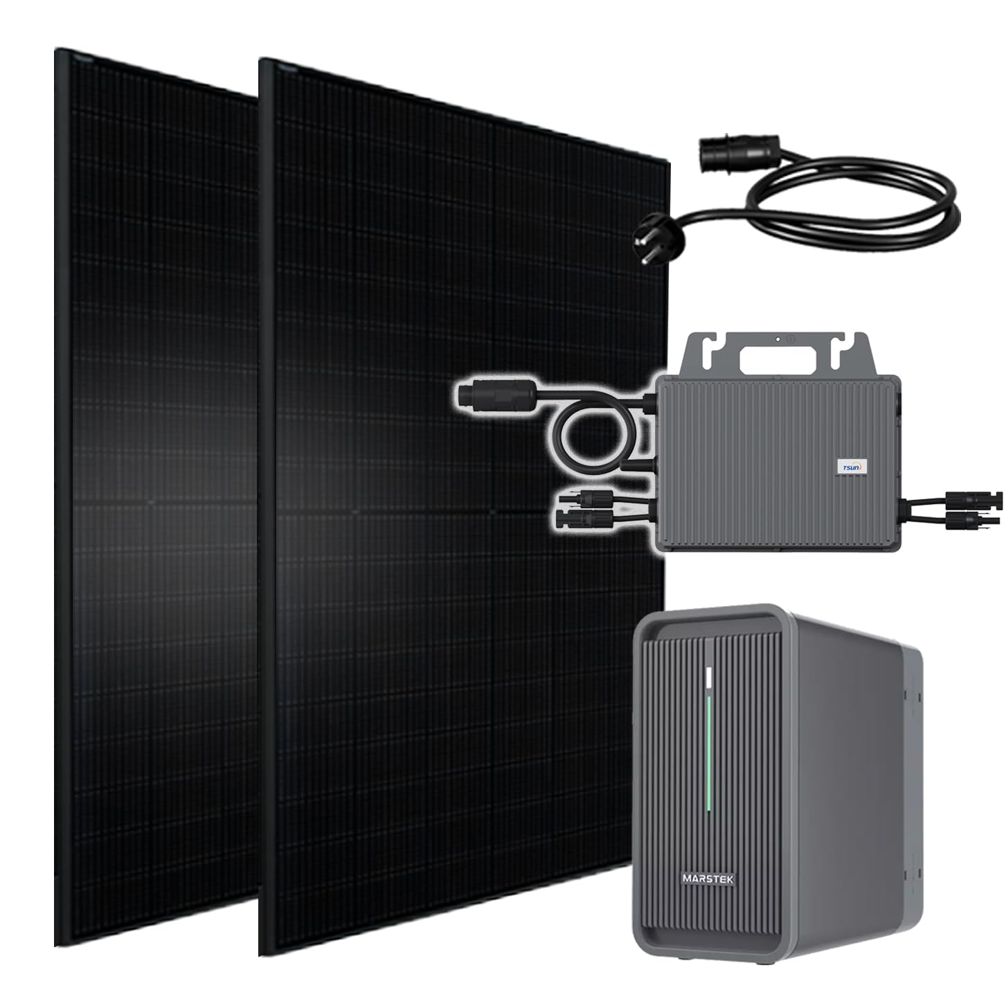 GreenSun Solar Balkonkraftwerk 1300W