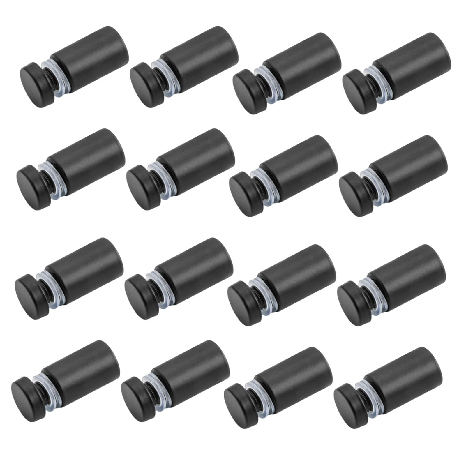 Newft Diameter 12X30mm Practical Advertising Frame Screws 16Pieces Sturdy Stainless Steel Materials Signage Fasteners Easy Installion Designs Outdoor Advertising Mounting Hardware