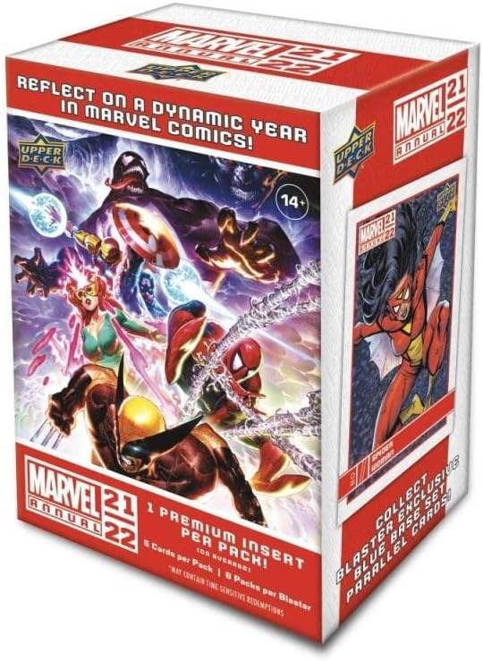 2021-22 UD Marvel Annual Blaster Box