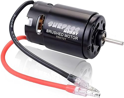 Miniatura 8 de RC 550 Motor cepillado 35T RC Motor eléctrico para 110 RC Escala Rock Crawlers 16 Jeep Willys 1941 MB Camión militar y carreras de rocas de alto par