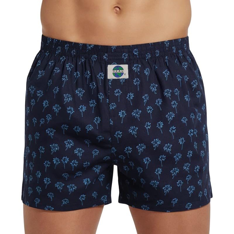 D.E.A.L International 5-er Set Boxershorts Blau mit Motiv Mix