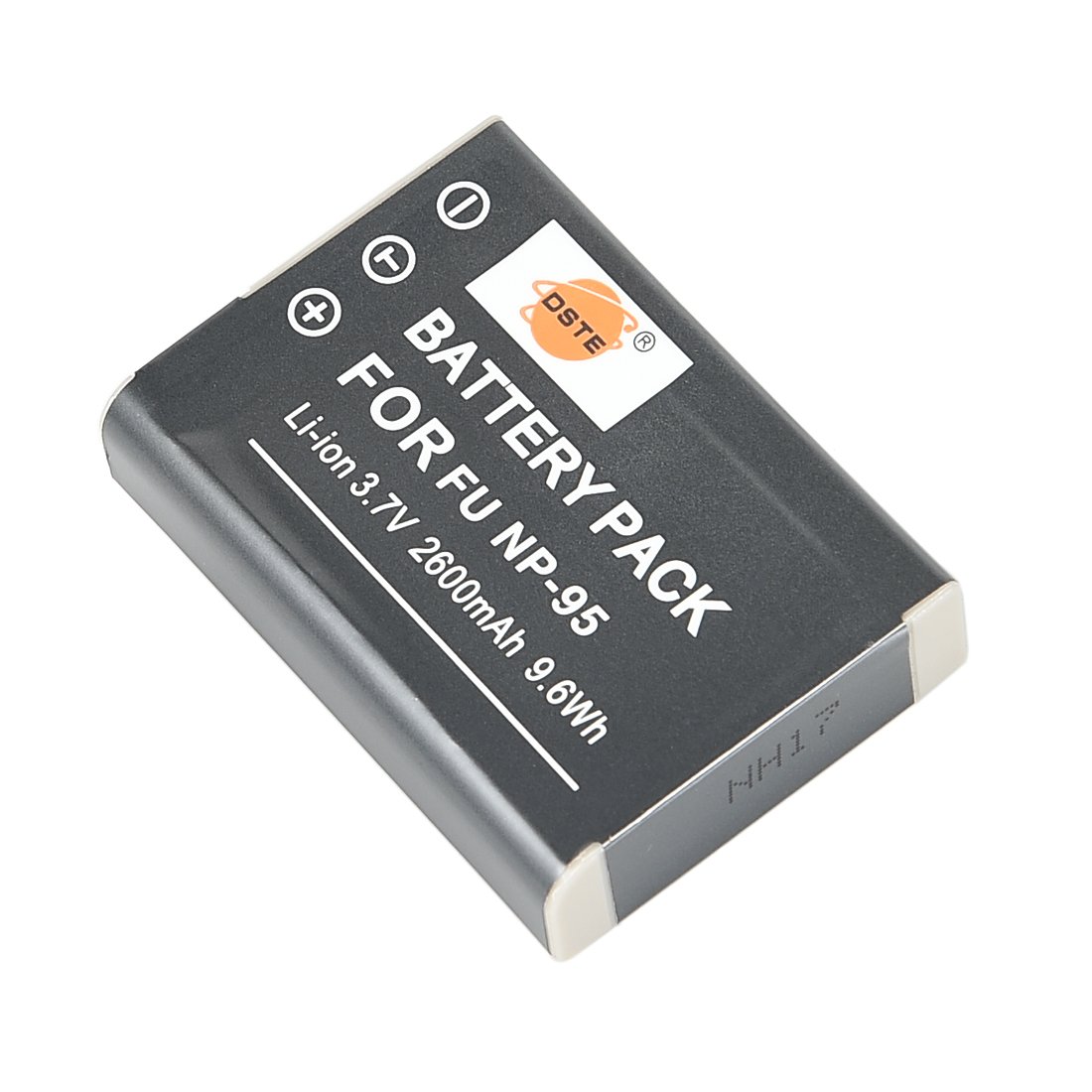 DSTE 2-Pack NP-95 Batterie et Chargeur Compatible pour Fujifilm FinePix F30 X100 X30 X100T X-S1