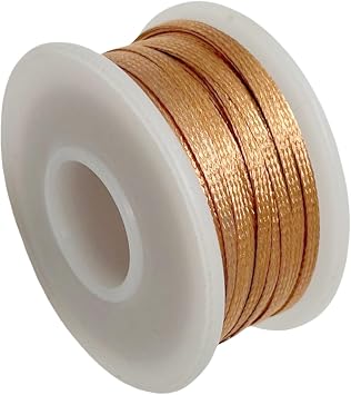 Solder Wick, Desoldering Braid, Flux Wick, and Desoldering Wicks - Efficient and Professional Solder Removal Solution 10 ft 2mm