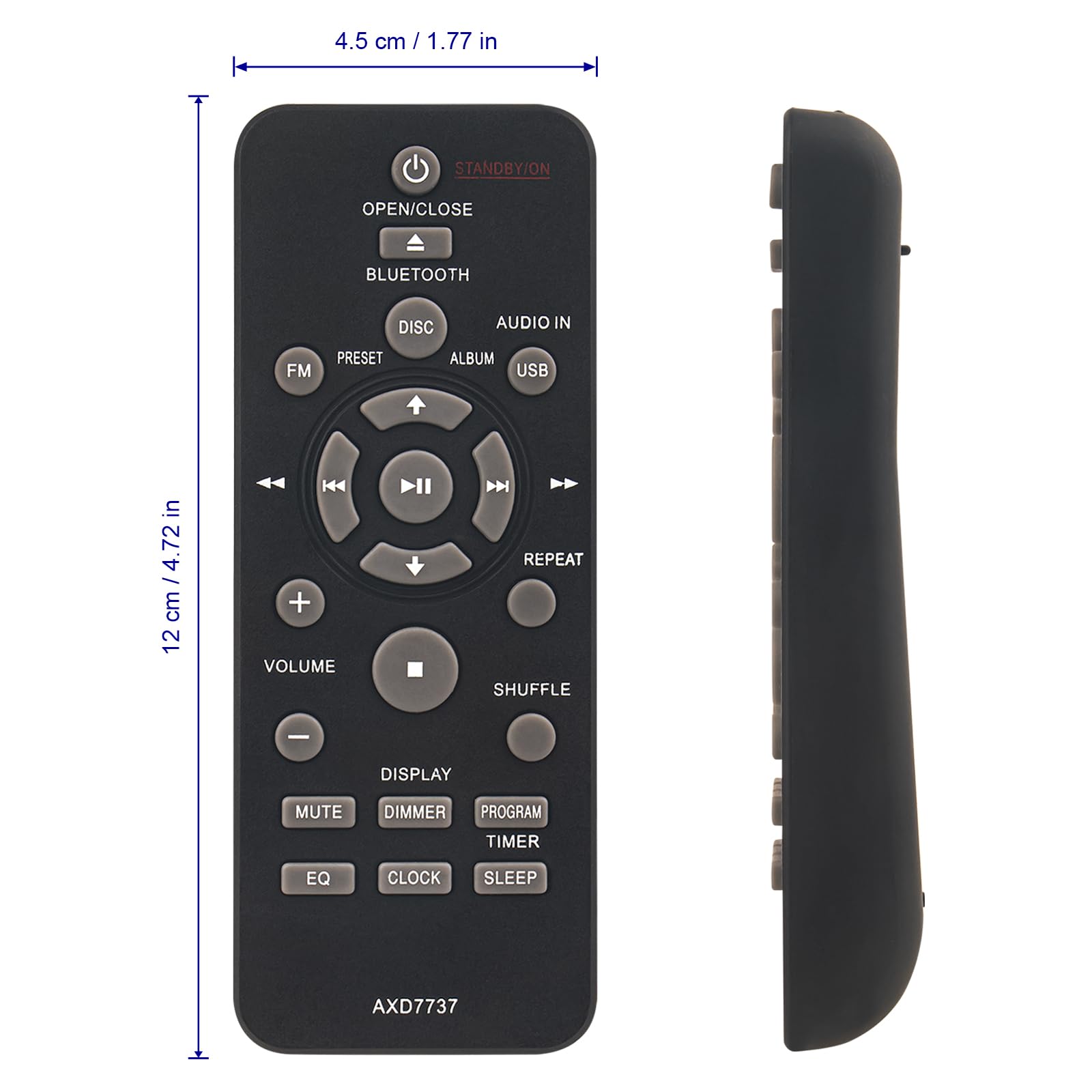 Amazon | WINFLIKE AXD7737 リモコン Pioneer X-EM21 X-EM11 X-EM22 X