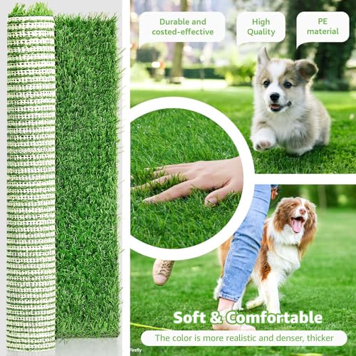 Image of Artificial Dog Grass Pee Pad 39.4 inchx 31.5 inch 1 Pack, Fake Grass Potty Training