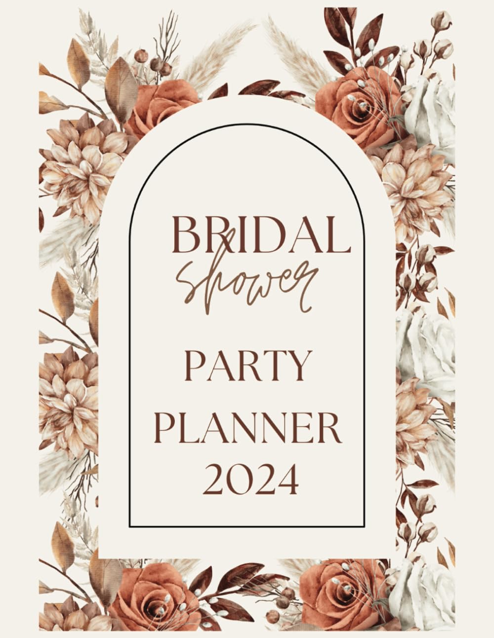 Maid of Honor - Mother of the Bride - Bridal Shower Party Planner: Organizer for Planning a Bridal Shower - Checklist - Guestlist - Tracker - Memento for Bride to Be