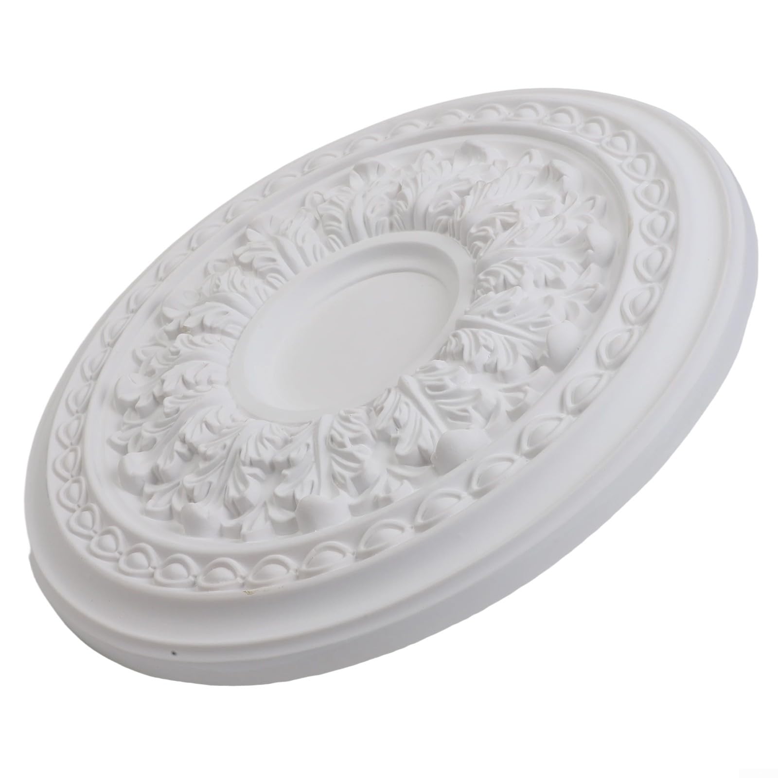 Momfin Round Decorative Ceiling Light Medallion Chandelier For Ceiling Fan Light Fixtures Home Decoration Living Room,Ceiling Medallion ﻿(35cm-No holes)