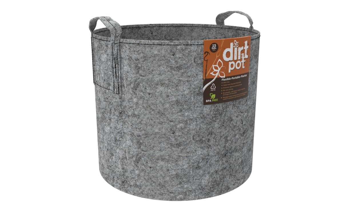 Jardinière en tissu 57 L Hydrofarm pour aménager votre potager de balcon