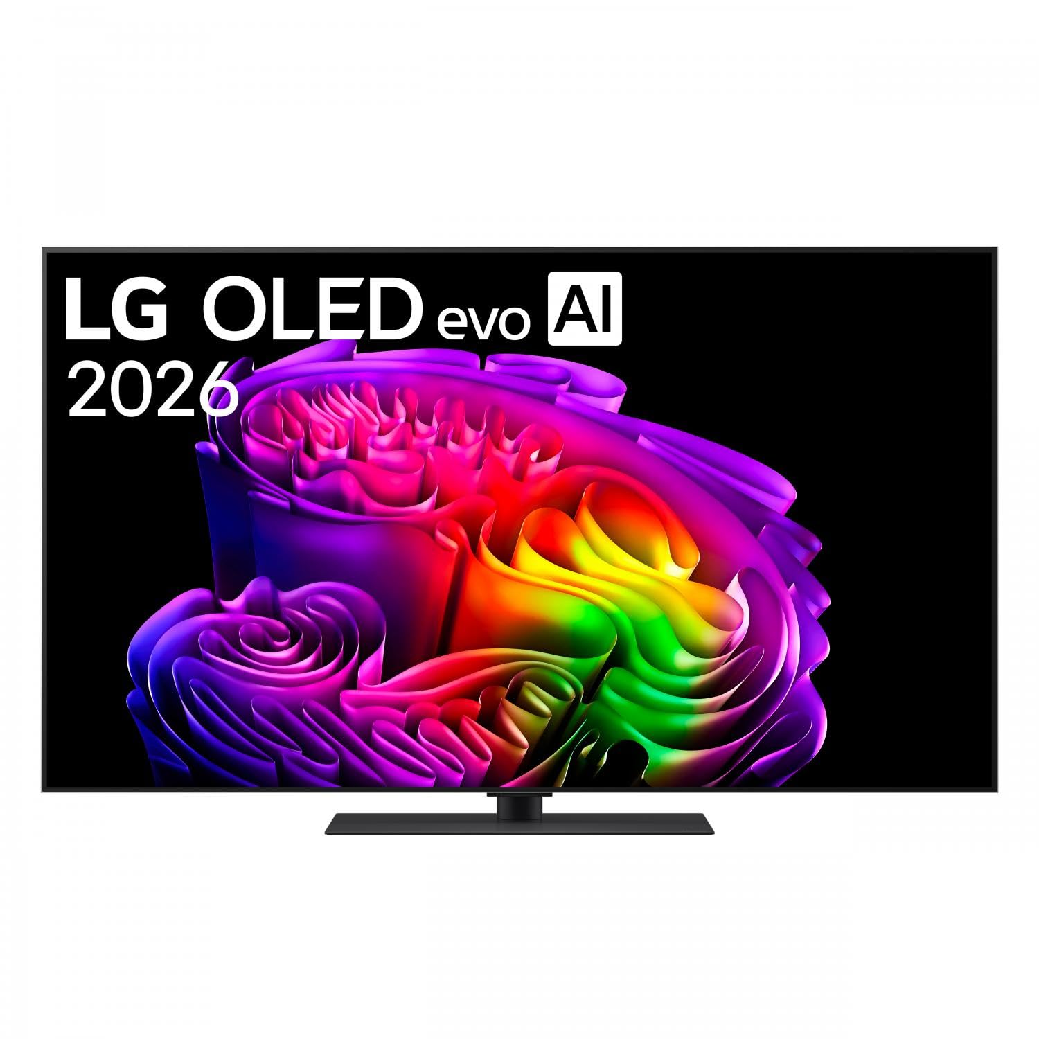 LG OLED55G66LS - Tv 55 Pollici Smart Tv 4K 3840 x 2160 Pixel OLed DVB-T2 HEVC/H.265 Wifi Argento Classe Energetica E