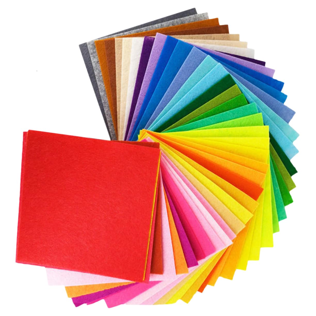 SHINEOFI 3 Set Tessuto in Feltro Fai Da Te ssuto in Feltro Per Cucire Quadrati Di Quilting Mariale Artigianale Fai Da Mariale Fai Da Panni in Fai Da 40 Pezzi*3