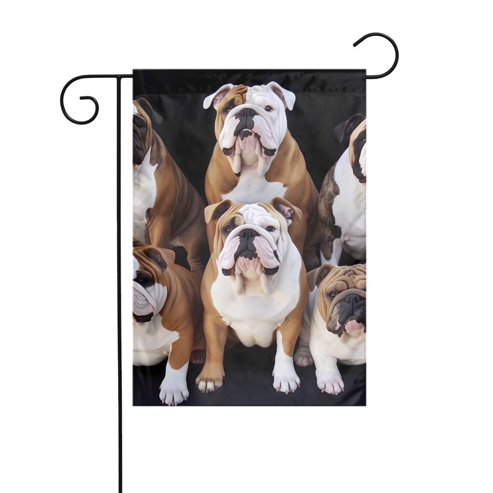 TopPacific Drapeau De Jardin « Life Is Better With Dogs » - 30,5 X 45,7 Cm - Double Face à L'extérieur - Décoration Extérieure Pour Animaux De Compagnie (6010