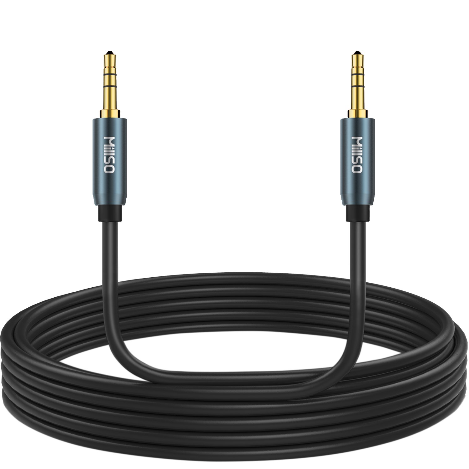 Amazon | MillSO オーディオケーブル 5m ステレオミニプラグケーブル