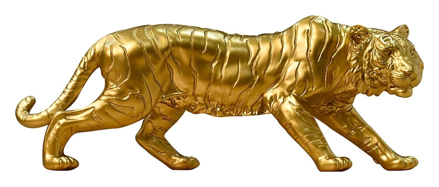 Kukuuu One Color Tiger Statue Handicraft Ornaments