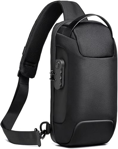 Mochila tipo bandolera Oxford para hombres y mujeres
