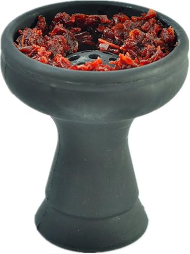Kitosun Kit Foyer Chicha en Silicone - Accessoires Narguilé Foyer en Silicone avec Système de Chauffe Cheminée Ultra Résistant à la Chaleur S’adapte à toutes les Chichas sans Joint (Phunnel Foyer) - 2