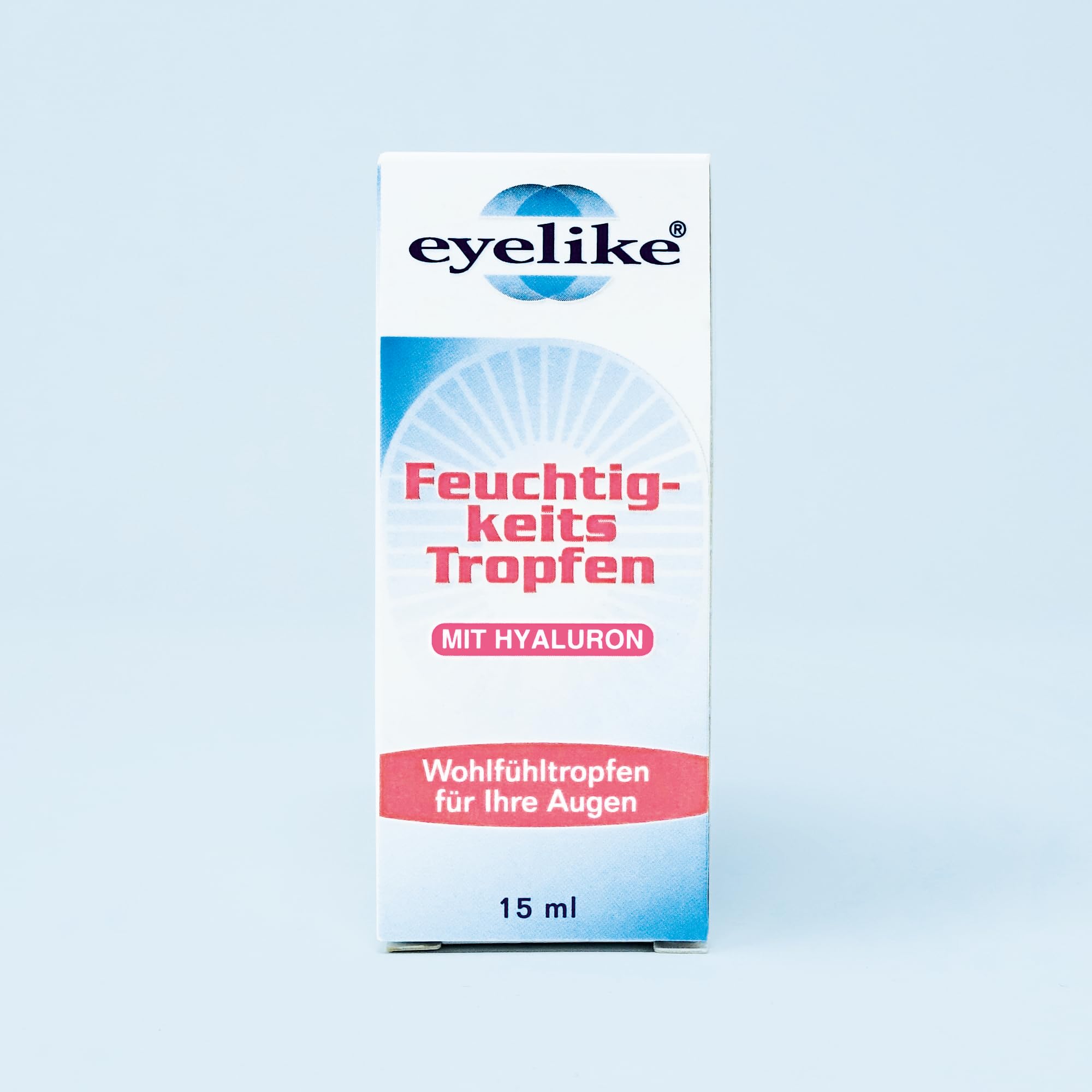 Eyelike Augentropfen mit Hyaluron - ideal fr Kontaktlinsen - spendet  langanhaltend Feuchtigkeit und verbessert Seh- und - 15 ml : Amazon.de:  Drogerie & Krperpflege