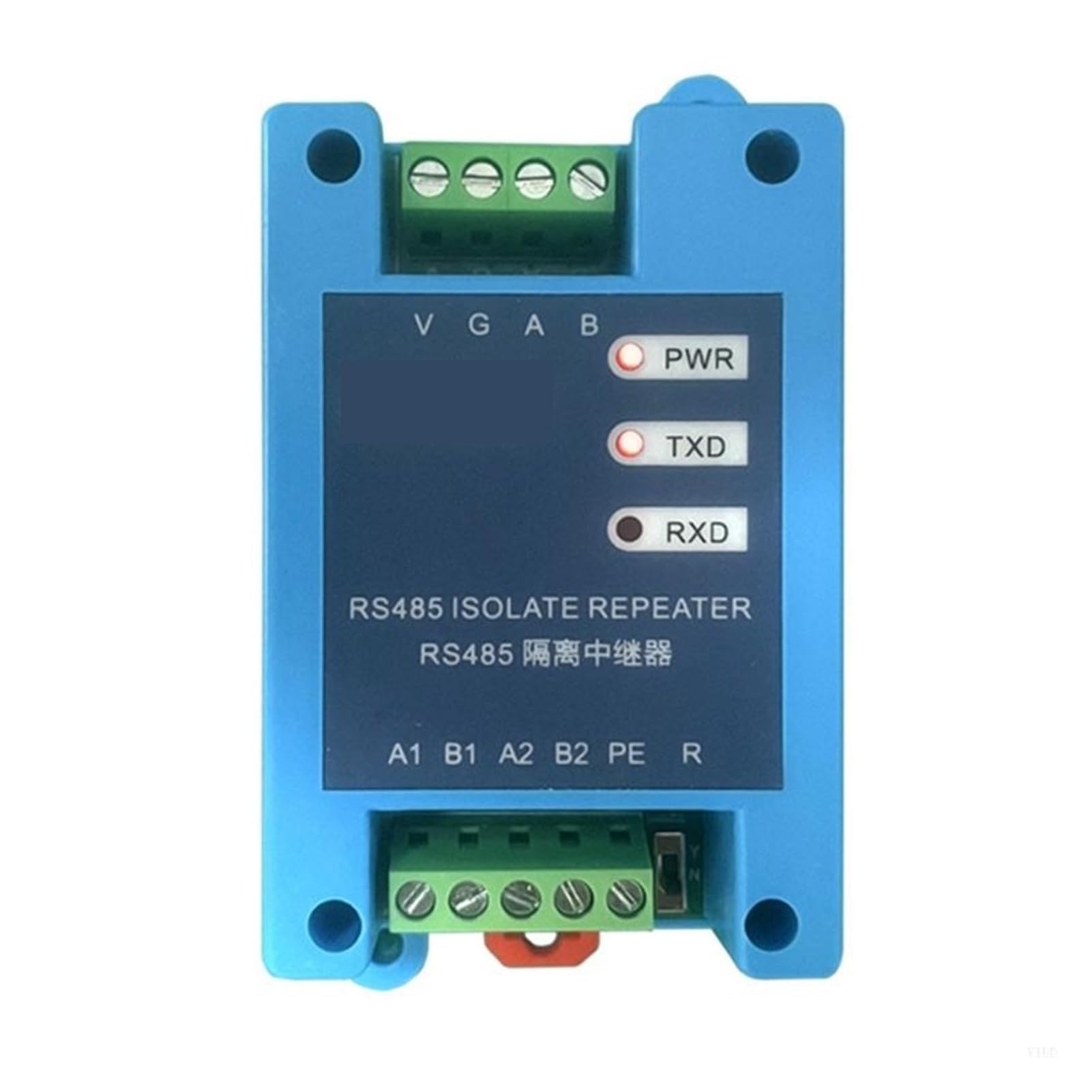 Flozari Analog to Digital Signal RS485 Repeaters Boosters Amplifiers Antisurge Isolator Distance Extender DC 9-36V