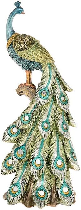 Shudehill Giftware Gilded Peacock Ornament