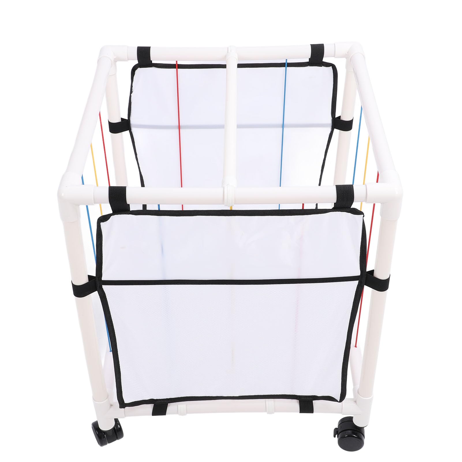 ZJchao Stuffed Animal Storage Organizer Shelf Plush Toy Storage Rack with Elastic Rope for Playrooms Nurseries and Corners (Standard Style Net + Rope)