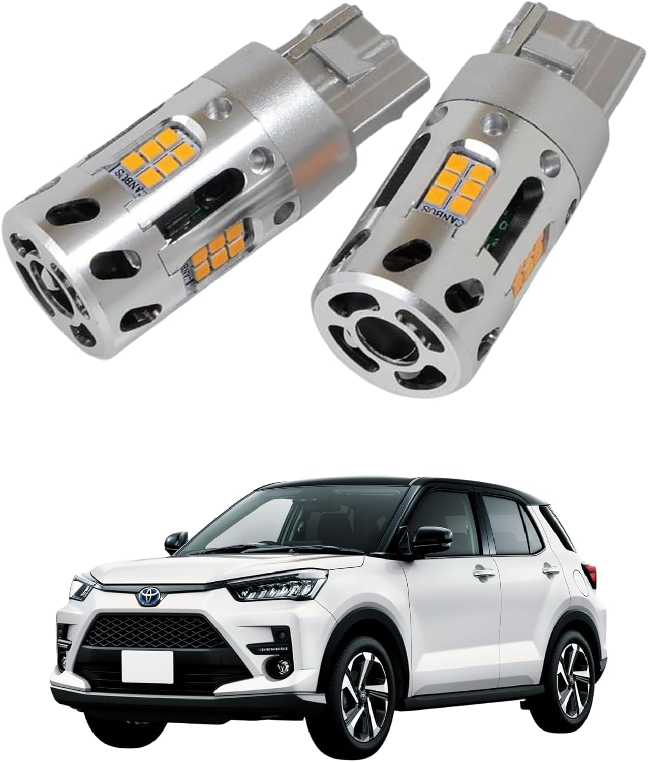 Amazon.co.jp: CORSA ライズ ロッキー 専用 抵抗内蔵 T20 ウィンカー