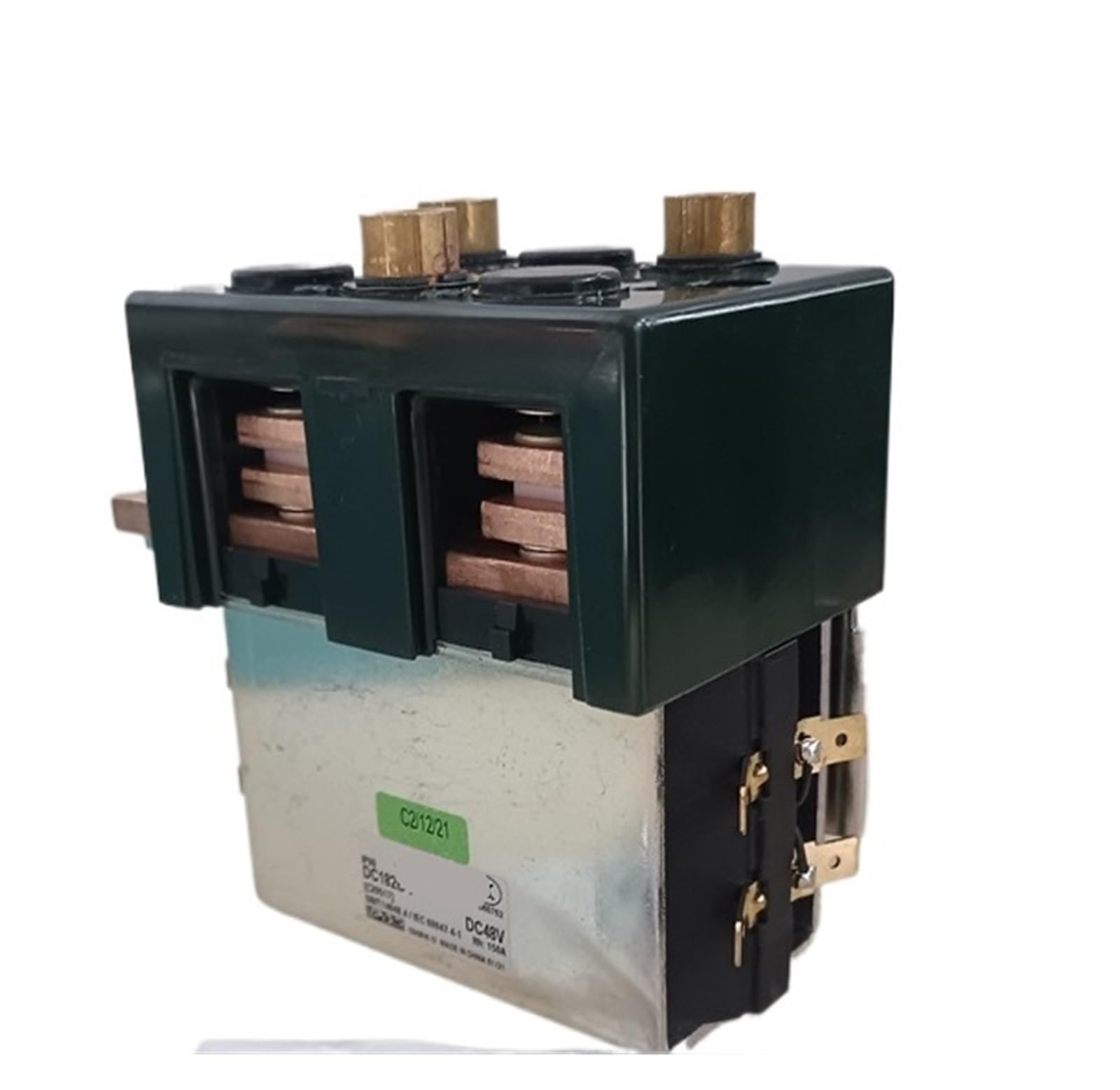 NACODLUL Contactor 48V 200A DC182 DC182B-537T DC182B-7 4 Volt 200Amp Solenoid Relay Switch(DC182B-537T 48V)