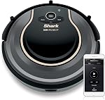 Shark ION Robot Vacuum with Wi-Fi and Voice Control, 0.45 Quarts, in Smoke and Ash, Tri-Brush System (RV750CA)