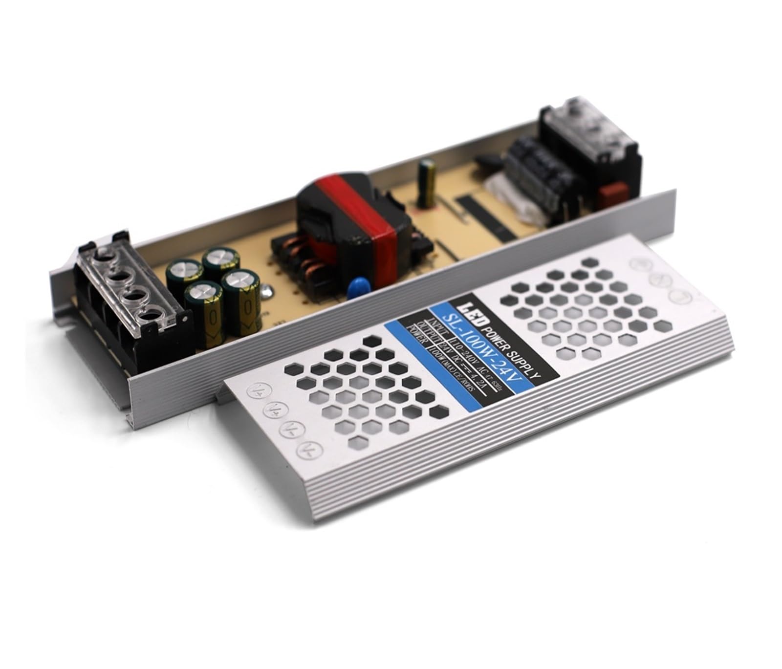 Alimentatore AC DC 220V A 12V 24V Alimentatore Switching Da Incasso 220V A 12V/24V - Trasformatore AC/DC Per LED, Elettronica, Potenza Regolabile Alimentatore AC/DC - Foto 6