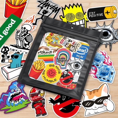 Image of CodersParadise Die Cut Stickers Pack of 35, Assorted Vinyl Decals for Laptop, Water Bottle, Phone Case, Journal, Notebook, Scrapbook, Luggage, Helmet, Bicycle and DIY Craft