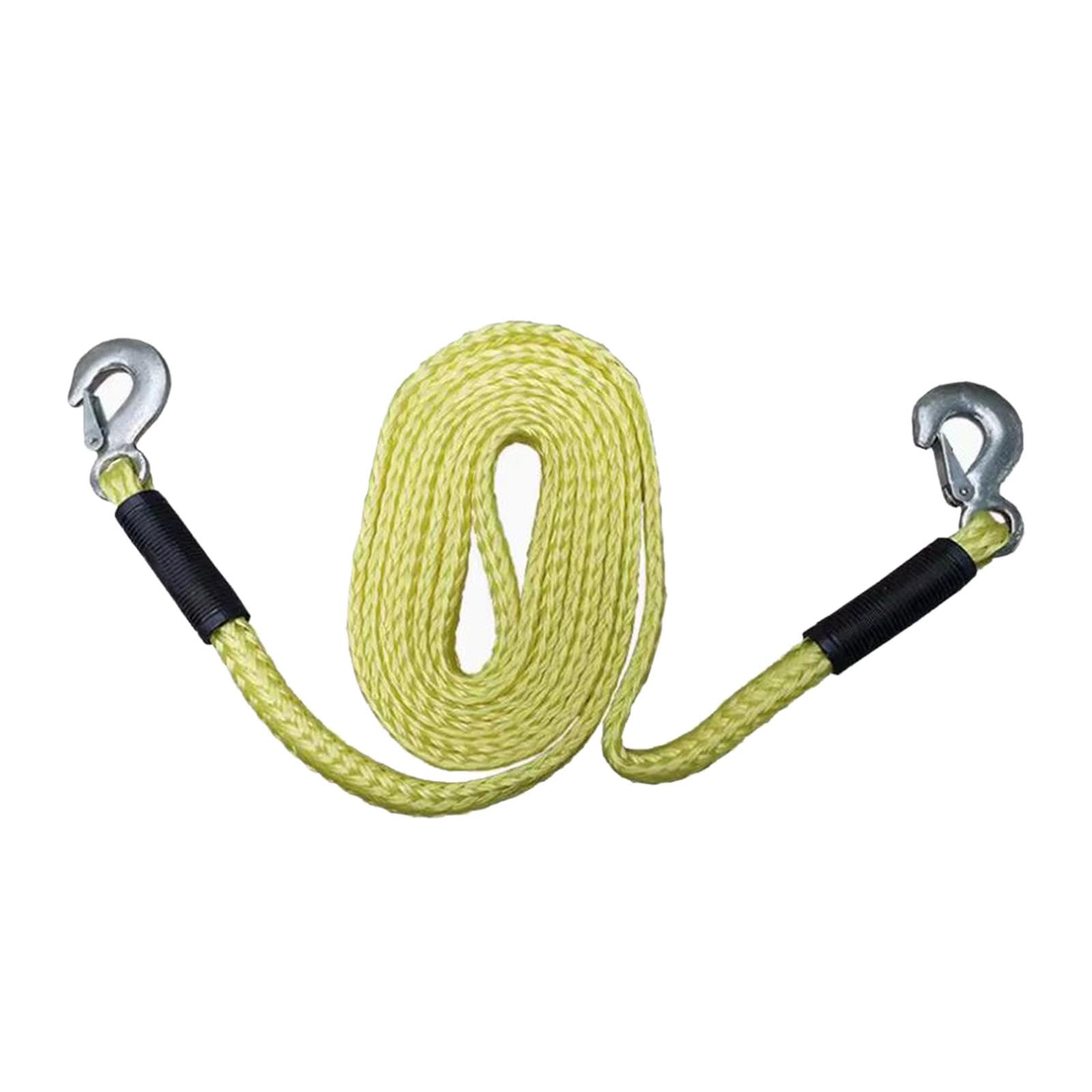 Cuerda de Remolque, Correa de Remolque con Ganchos Correa de Remolque Atv Cinturón de Remolque Herramienta Antideslizante Cuerda de Remolque Correa de Recuperación de Camión
