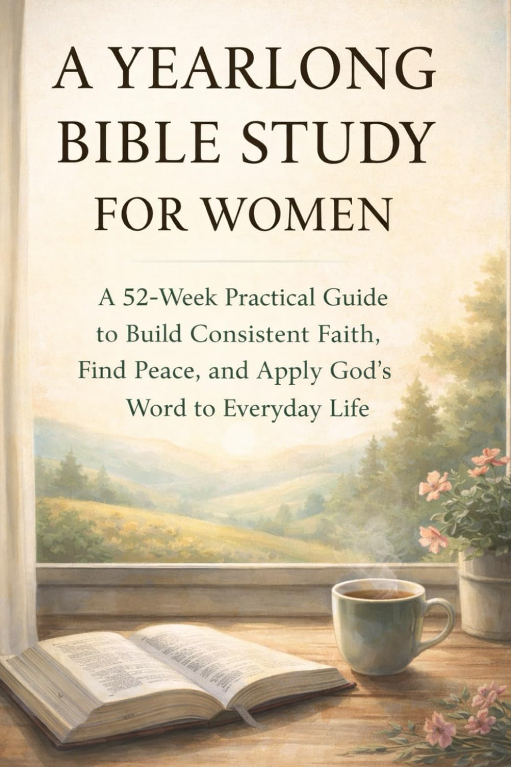 A Yearlong Bible Study For Women: A 52-Week Practical Guide to Build Consistent Faith, Find Peace, and Apply God’s Word to Everyday Life