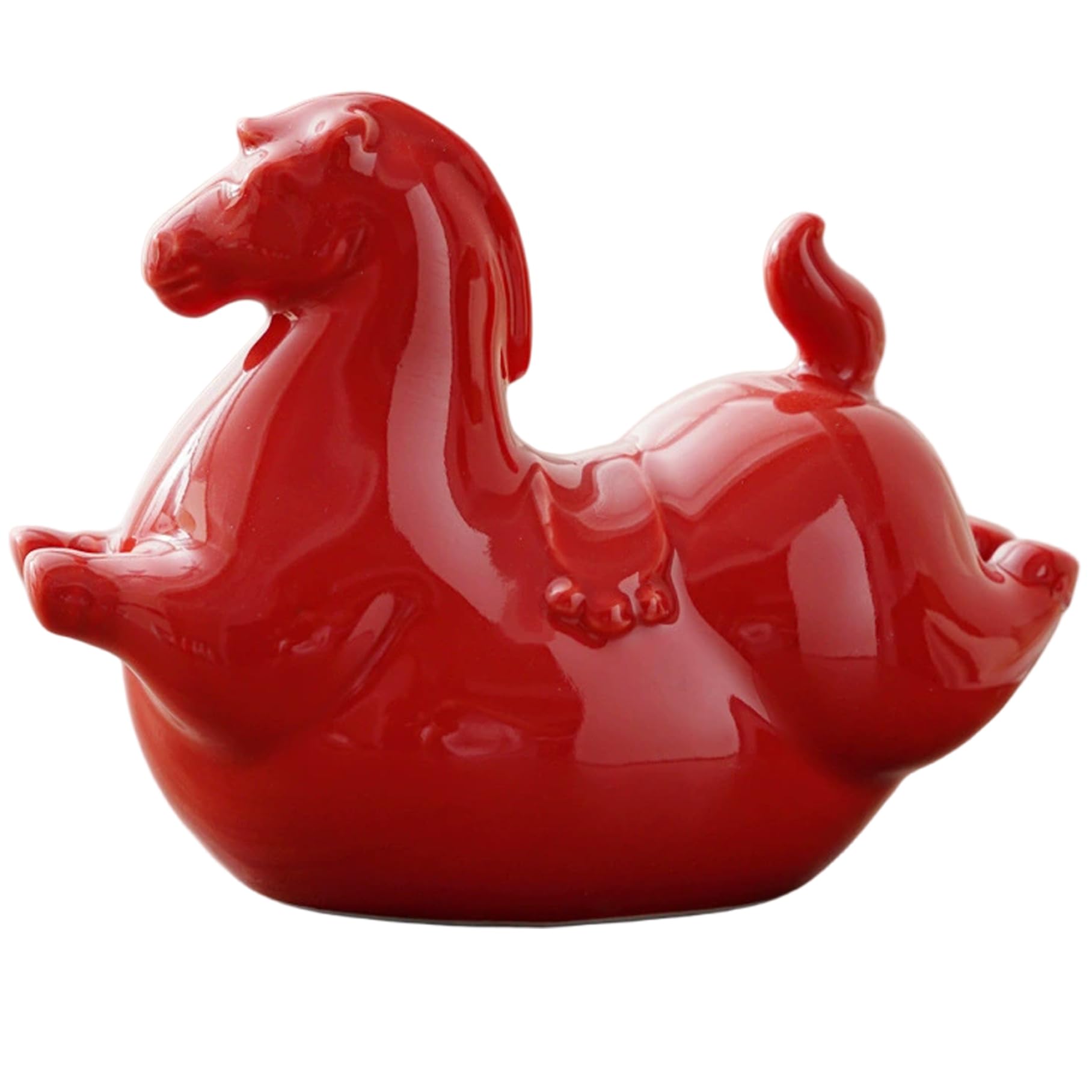 Statue de Cheval porte-bonheur 2026 pour sublimer une table basse de salon moderne et cosy