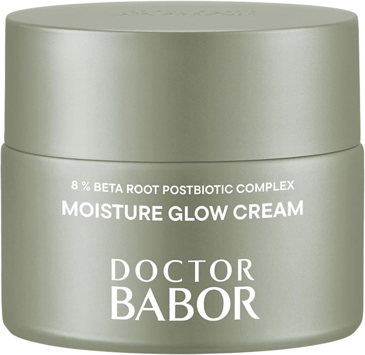 BABOR Microbiomic Moisture Glow Cream, Lightweight Daily Moisturizer with Light-Reflecting Pigments, Instant Glow and Hydration, Prebiotics & Probiotics Facial Cream, Radiant Even Complexion, 1.7 oz