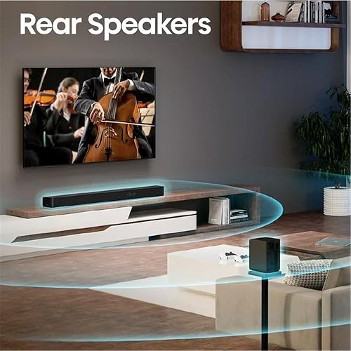 Miniatura 5 de Hisense Barra de sonido de 5.1 canales con subwoofer inalámbrico AX5100G - Negro (renovado)
