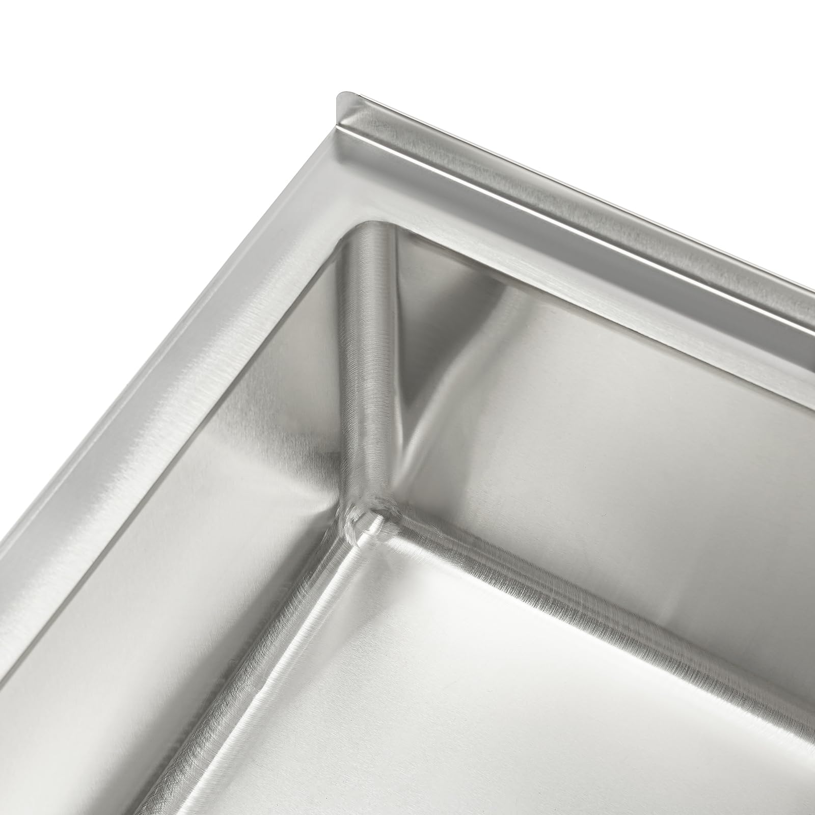 Lavello da cucina in acciaio inox 304, 56 x 48 x 31 cm, lavello