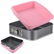 Spring Form Pans Inch 9-Inch Springform Pan Set With Silicone