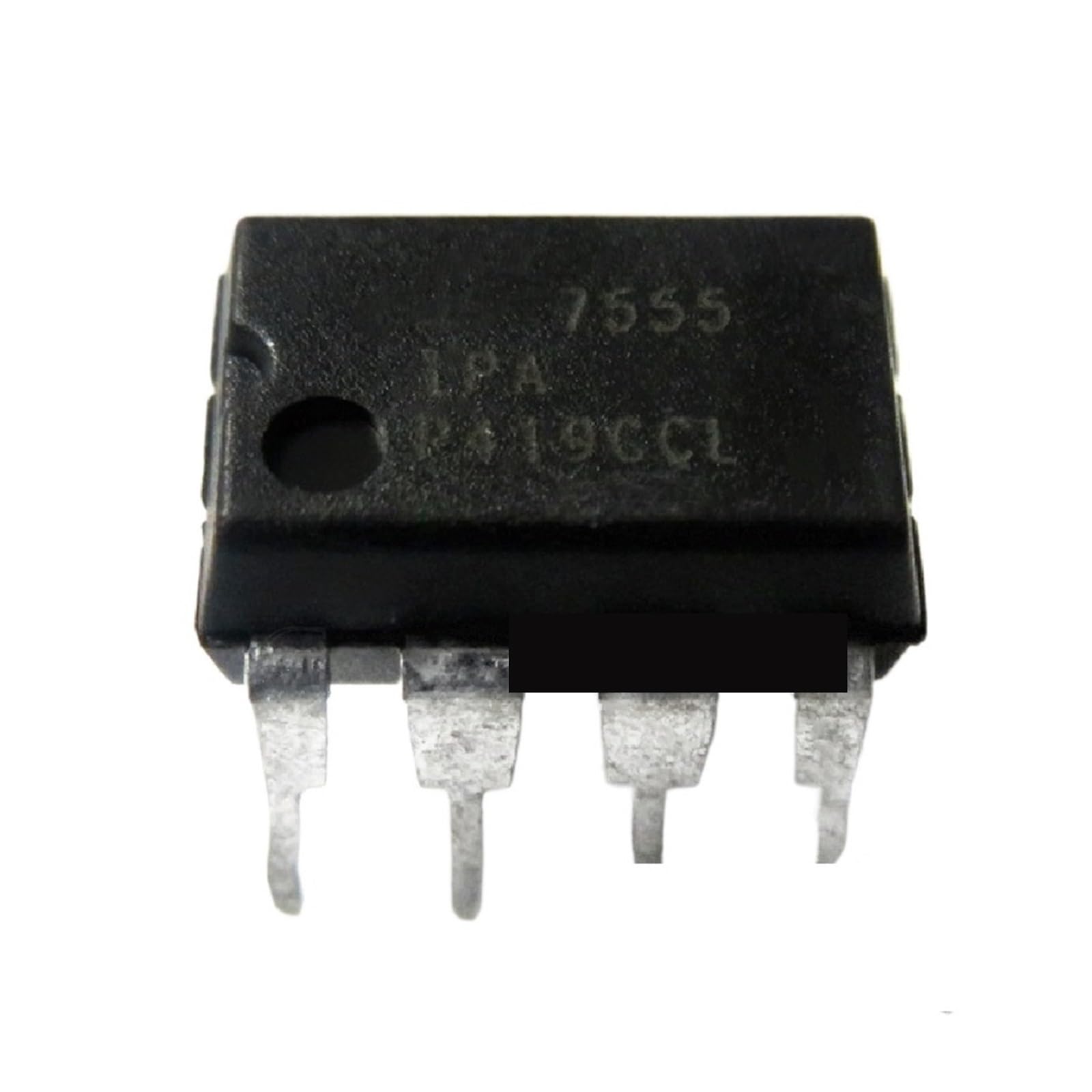 Circuito integrado temporizador general 7555 en formato DIP-8 para electrónica analógica, 10 uds
