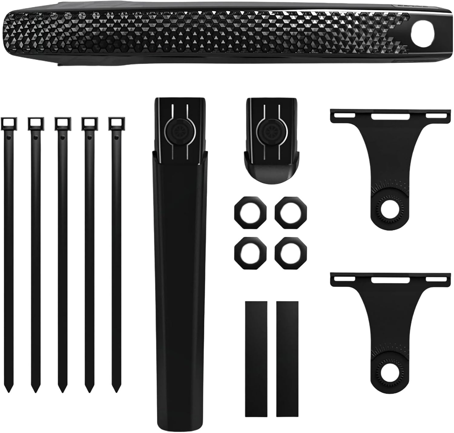 Mudguard Splash Guard Panel Bicycle Detachable Mudguard Bike PP Soft Mud 700C Gravel Road Protector Front Rear Wheel for 700x18-32mm Tube