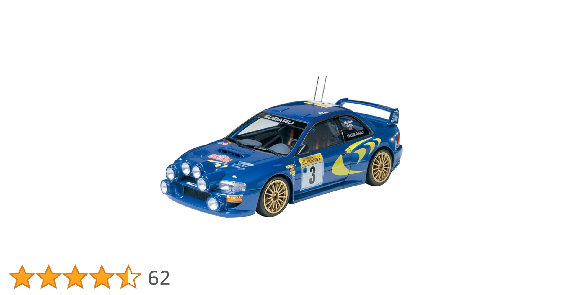 SUBARU GC8WRC 1／24スケールタミヤ製 1/24 スバル インプレッサ WRC