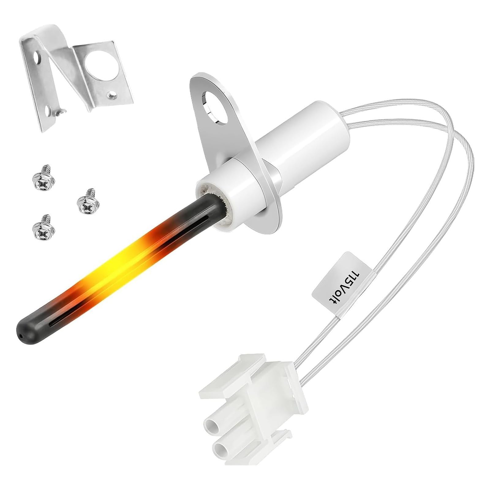 ZEPFJHE Temperature Resistant Furnaces Ignitor Replacement Hot Surfaces Ignitor Water Heater Accessories Easy Installation Grills Hot Surfaces Igniters Replacement Accessories