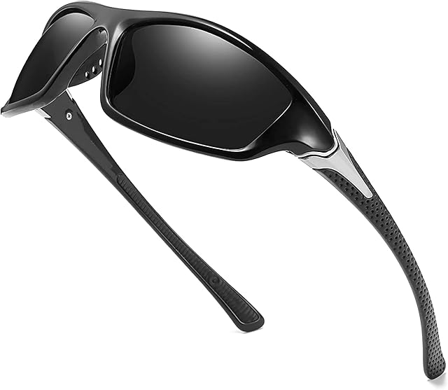 Men's Driving Sunglasses Sports Sunglasses for Men Polarized UV protection Polarized Glasses Mens Sports Polarized Sunglasses 100% UV Protection Sports Eyewear Fishing Golf Goggles Cycling Driving