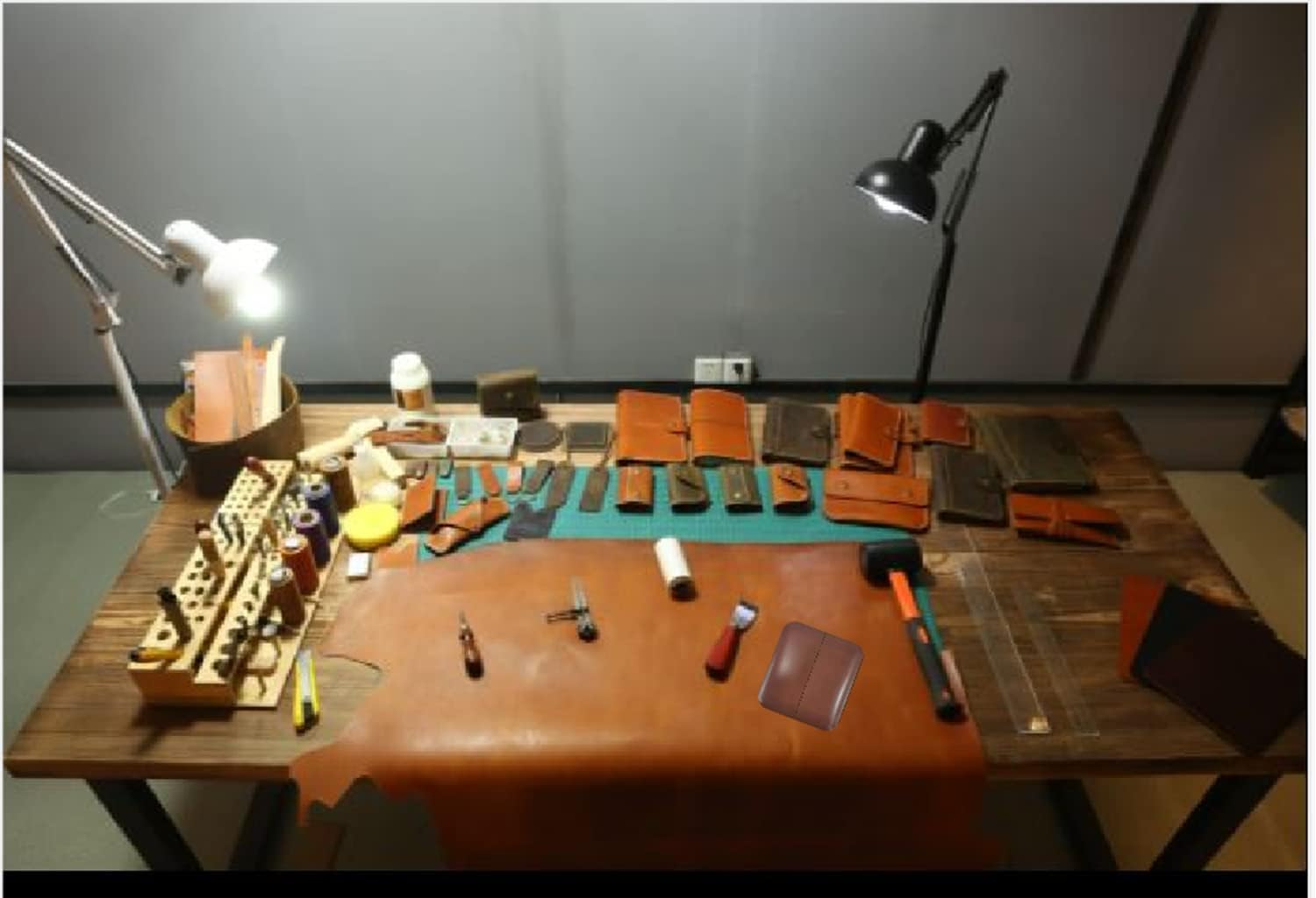 Leather Burnishing Tool - Leathercraft Glass Slicker, Professional Finish Tool Leather Craft for Burnishing Leather Color Light Green