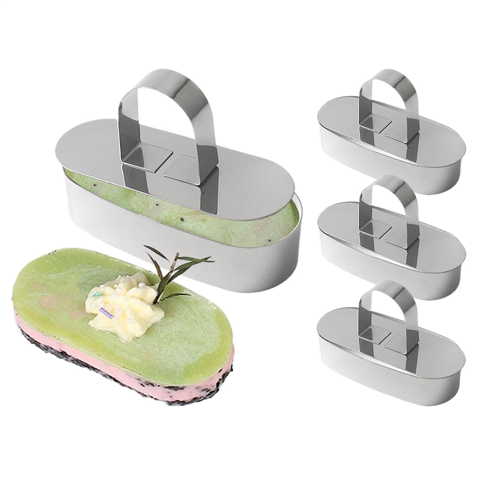 Moldes de acero inoxidable para hornear postres perfectos sin deformarse