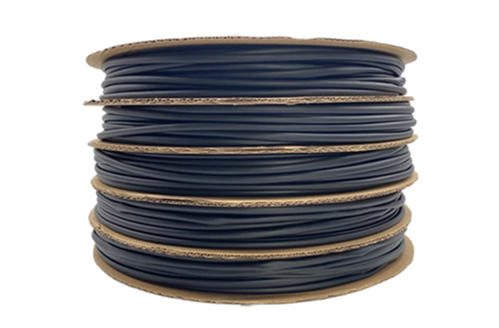 200 Metri 2:1 Tubo Termoretraibile in Poliolefina Guaina Termorestringente Isolante Guaina for Cavo Nero Diametro 1/1.5/2/2.5/3/4mm(2.5mm)