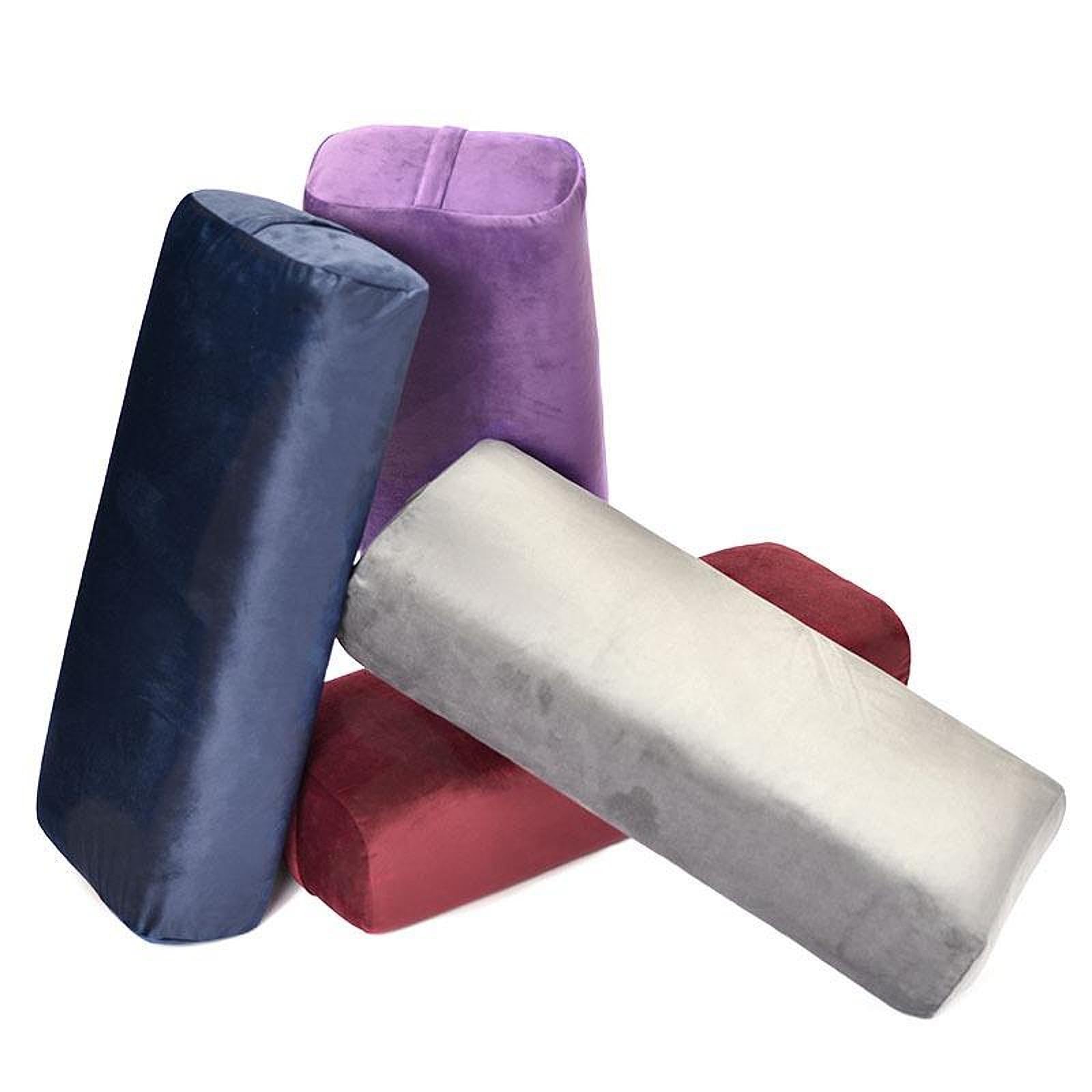 Cojín de Rectangular con Asa de Transporte, Ideal para Las Piernas de Las Mujeres Durante La Meditación. Cojín de Apoyo Versátil.